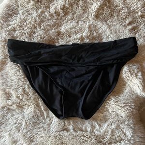 Bisou Bisou black swim bottoms